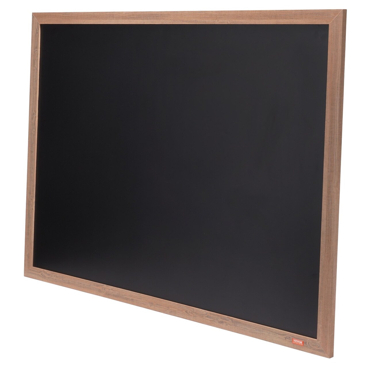 Rustic Brown Steel Wall-Mounted Blackboard 46" x 35" with Magnetic & Smooth Surface